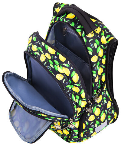 Рюкзак BRAUBERG SPECIAL, "Lemons", 44х30х13 см, 270671