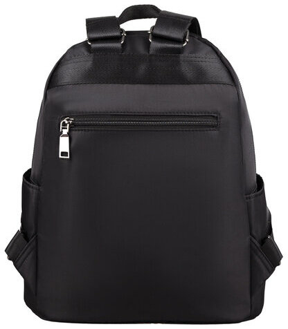 Рюкзак BRAUBERG PODIUM женский, 2 отделения, нейлон, черный, 33х24х13 см, 270816