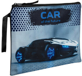 Папка для тетрадей BRAUBERG А5, 1 отделение, полиэстер, на молнии, с ручкой, &quot;Future&quot;, 270975