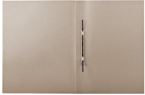 Скоросшиватель картонный BRAUBERG, плотный картон, белый, до 200 листов, 127821