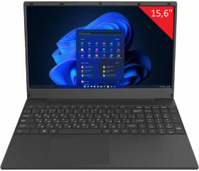 Ноутбук IRU Калибр 15TLG 15,6&quot;, Core i3 1115G4 16 Gb, SSD 512 Gb, NO DVD, DOS, черный, 1977275