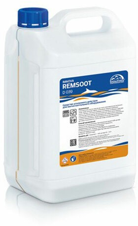 Средство концентрат для мытья коптильного оборудования Dolphin Remsoot 5 л, D039-5