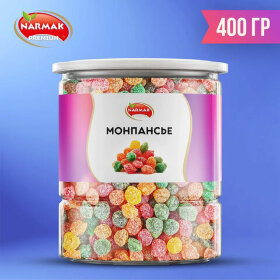 Карамель леденцовая NARMAK &quot;Монпансье&quot; с фруктовым вкусом, 400 г