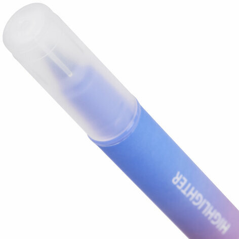 Набор текстовыделителей двусторонних 4 ШТУКИ / 8 ЦВЕТОВ, BRAUBERG "GRADE", линия письма 1-4 мм, 152509