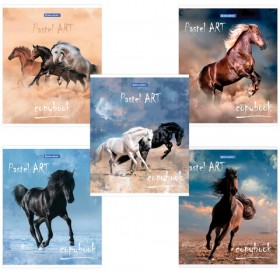 Тетрадь А5, 48 л., BRAUBERG, клетка, металлизированный картон, СВОБОДА, 403041