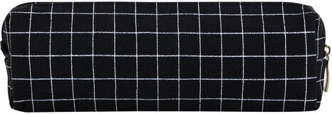 Пенал BRAUBERG, 1 отделение, полиэстер, "Cute bear", черный, 19х4х6 см, 272303