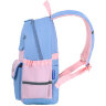 Рюкзак BRAUBERG PASTEL с термонашивками в комплекте, "Friendly bunnies", голубой, 40х29х14 см, 271423