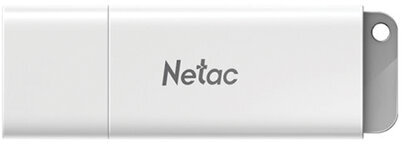 Флеш-диск 16 GB NETAC U185, USB 2.0, белый, NT03U185N-016G-20WH