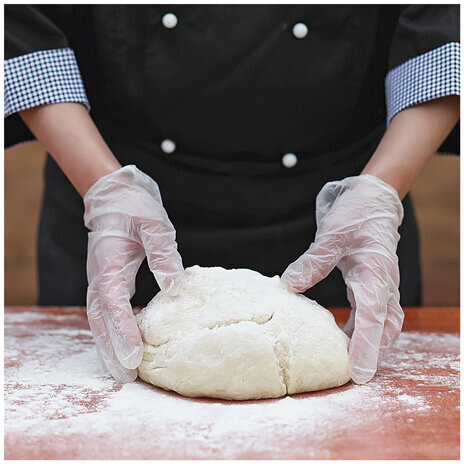 Перчатки виниловые, КОМПЛЕКТ 50 пар (100 шт.), без хлопчатобумажного напыления, XL (очень большой), AVIORA, 402-673