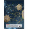 Ежедневник недатированный А5 (145х215 мм), ламинированная обложка с фольгой, 128 л., STAFF, "Astrology", 113519
