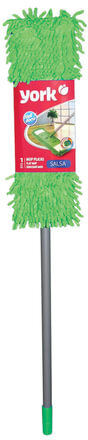 Швабра с флаундером 40 см, телескопический черенок 130 см, еврорезьба, МОП микрофибра (ТИП К), YORK "Salsa", 81300