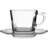 Набор чайный, на 6 персон (6 чашек объемом 210 мл, 6 блюдец), стекло, "Baltic", PASABAHCE, 95307