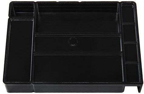 Подставка-органайзер BRAUBERG GRAND OFFICE, 9 отделений, 115х160х105 мм, черная, 238098, ОР14