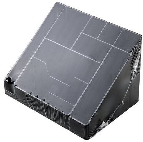 Подставка-органайзер BRAUBERG GRAND OFFICE, 9 отделений, 115х160х105 мм, черная, 238098, ОР14