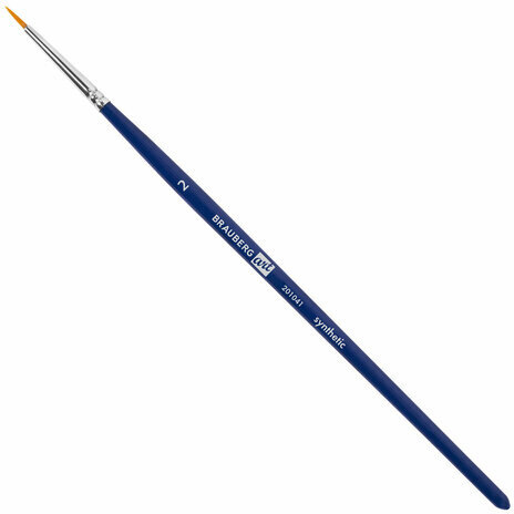 Кисти художественные набор 3 шт., синтетика (круглые № 1, 2,3), BRAUBERG ART DEBUT, 201041