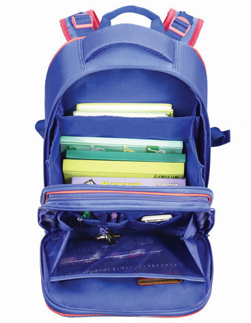 Ранец BRAUBERG EXTRA, 2 отделения, анатомическая спинка, дополнительный объем, для мальчиков, "Истребитель", 39х28х19 см, 227844