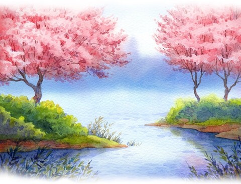 Папка для акварели БОЛЬШОГО ФОРМАТА А3, 20 л., 180 г/м2, ПИФАГОР, 297х420 мм, ГОСТ 7277-77, 126964