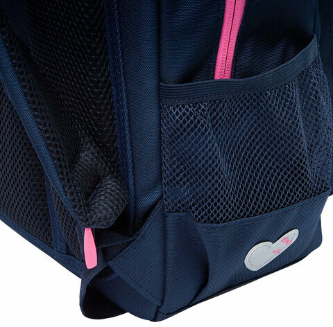 Рюкзак GRIZZLY школьный, анатомическая спинка, 2 отделения, для девочек, CAKE POPS, 40х25х13 см, RG-464-2/1