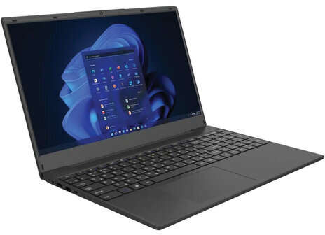 Ноутбук IRU Калибр 15TLG 15,6", Core i5 1155G7 16 Gb, SSD 512 Gb, NO DVD, WINDOWS 11 TRIAL, черный, 1914337