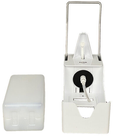 Дозатор локтевой для жидкого мыла и антисептика НАЛИВНОЙ, 1 л, с еврофлаконом, HOR, D004A