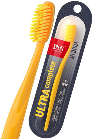 Зубная щетка средней жесткости SPLAT PROFESSIONAL "ULTRA COMPLETE", глубокое очищение, 111.14169.0101