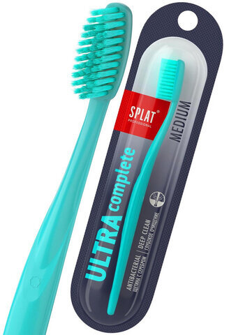 Зубная щетка средней жесткости SPLAT PROFESSIONAL "ULTRA COMPLETE", глубокое очищение, 111.14169.0101