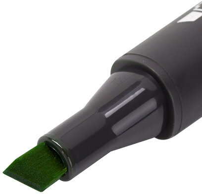 Маркер для скетчинга двусторонний 1 мм - 6 мм BRAUBERG ART CLASSIC, АБСЕНТ (G715), 151791