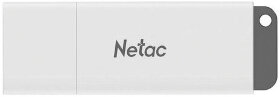 Флеш-диск 32GB NETAC U185, USB 2.0, белый, NT03U185N-032G-20WH