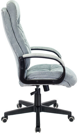 Кресло офисное CH-824, ткань, серо-голубое, 1182475
