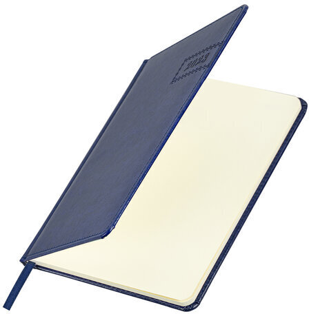 Еженедельник датированный 2023 А5 145х215 мм BRAUBERG "Imperial", синий, 113951