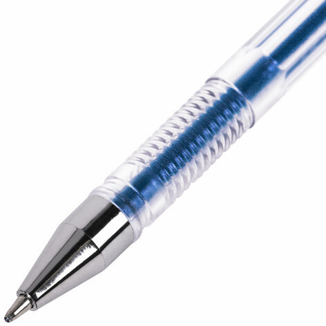 Ручки гелевые МЕТАЛЛИК BRAUBERG "EXTRA", НАБОР 6 ЦВЕТОВ, узел 0,7 мм, линия 0,35 мм, 143907