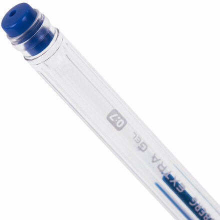 Ручки гелевые МЕТАЛЛИК BRAUBERG "EXTRA", НАБОР 6 ЦВЕТОВ, узел 0,7 мм, линия 0,35 мм, 143907