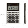 Калькулятор карманный BRAUBERG PK-608 (107x64 мм), 8 разрядов, двойное питание, СЕРЕБРИСТЫЙ, 250518