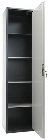Шкаф металлический для документов AIKO "SL-185" ГРАФИТ, 1800х460х340 мм; 45 кг, S10799180502