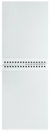 Блокнот А5 (146х205 мм), 80 л., гребень, картон, жесткая подложка, клетка, BRAUBERG, "Кубы", 129819