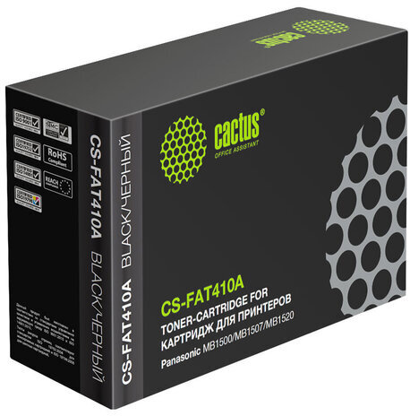 Тонер-картридж CACTUS (CS-FAT410A) для PANASONIC KX-MB1500/1507/1520/1530/1536, ресурс 2500 стр.