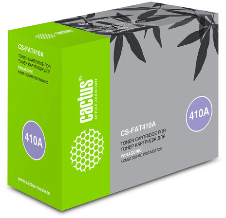 Тонер-картридж CACTUS (CS-FAT410A) для PANASONIC KX-MB1500/1507/1520/1530/1536, ресурс 2500 стр.