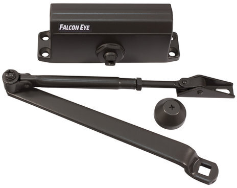 Доводчик FALCON EYE FE-B3W на дверь 45-65 кг, бронза, 00-00110300