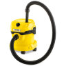 Пылесос хозяйственный KARCHER WD 2 Plus, мусоросборник 12 л, мощность 1000 Вт, желтый, 1.628-000.0