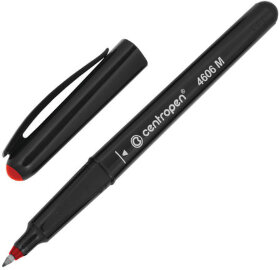 Маркер для CD и DVD КРАСНЫЙ CENTROPEN, трехгранная форма захвата, тонкий, 1 мм, 4606, 6 4606 0104