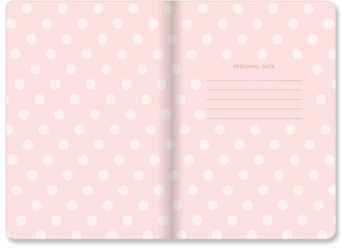 Тетради 40 л. в клетку обложка SoftTouch, НАБОР 3 шт., бежевая бумага 70 г/м2, сшивка, А5 (147х210 мм), JOY, BRAUBERG, 403791