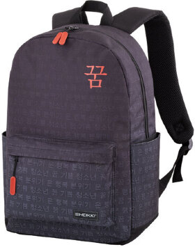 Рюкзак HEIKKI ENERGETIC (ХЕЙКИ) универсальный, эргономичный, Korean, черный, 43х30х16 см, 272531