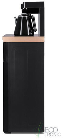Кулер для воды с чайником, БЕЗ ОХЛАЖДЕНИЯ, ECOTRONIC TB12-LNR Tea Bar, напольный, шкаф, 2 крана, 12370