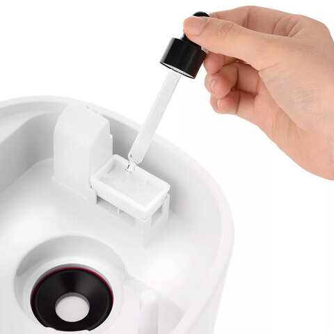 Увлажнитель KITFORT КТ-2802-1, объем бака 3,5 л, 25 Вт, арома-контейнер, белый