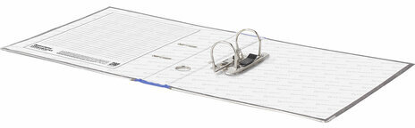 Папка-регистратор BRAUBERG, фактура стандарт, с мраморным покрытием, 50 мм, синий корешок, 220984