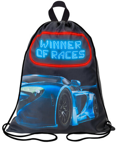 Мешок для обуви BRAUBERG KIDS, с петлей, 42х34 см, "Winner of Races", 271627