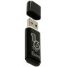 Флеш-диск 16 GB, SMARTBUY Glossy, USB 2.0, черный, SB16GBGS-K