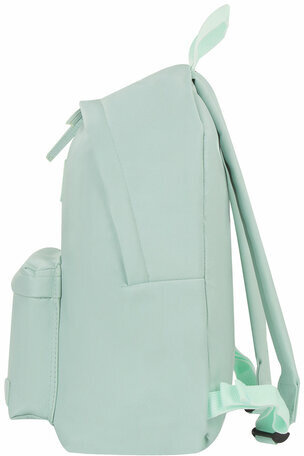 Рюкзак BRAUBERG молодежный, сити-формат, "Селебрити", искусственная кожа, бирюзовый, 41х32х14 см, 227101