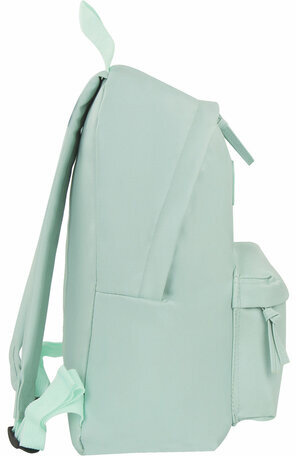 Рюкзак BRAUBERG молодежный, сити-формат, "Селебрити", искусственная кожа, бирюзовый, 41х32х14 см, 227101