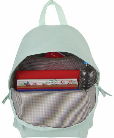 Рюкзак BRAUBERG молодежный, сити-формат, "Селебрити", искусственная кожа, бирюзовый, 41х32х14 см, 227101